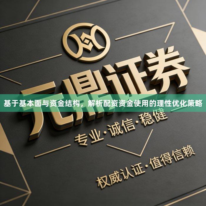 基于基本面与资金结构，解析配资资金使用的理性优化策略