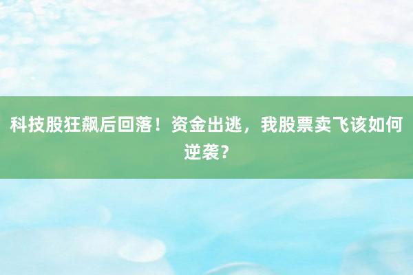 科技股狂飙后回落！资金出逃，我股票卖飞该如何逆袭？