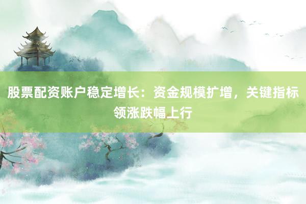 股票配资账户稳定增长：资金规模扩增，关键指标领涨跌幅上行