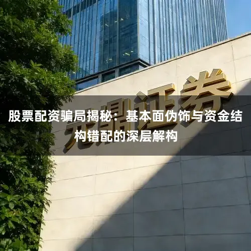 股票配资骗局揭秘：基本面伪饰与资金结构错配的深层解构