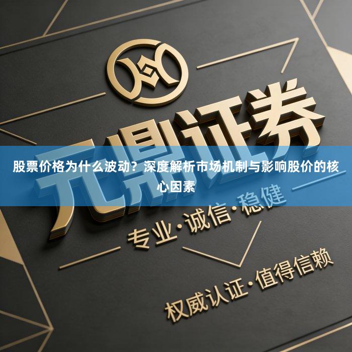 股票价格为什么波动？深度解析市场机制与影响股价的核心因素