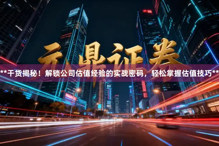 **干货揭秘！解锁公司估值经验的实战密码，轻松掌握估值技巧**