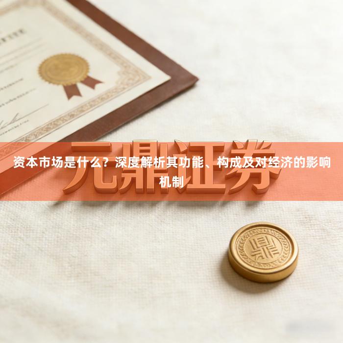 资本市场是什么？深度解析其功能、构成及对经济的影响机制