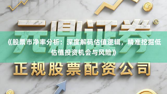 《股票市净率分析：深度解码估值逻辑，精准挖掘低估值投资机会与风险》