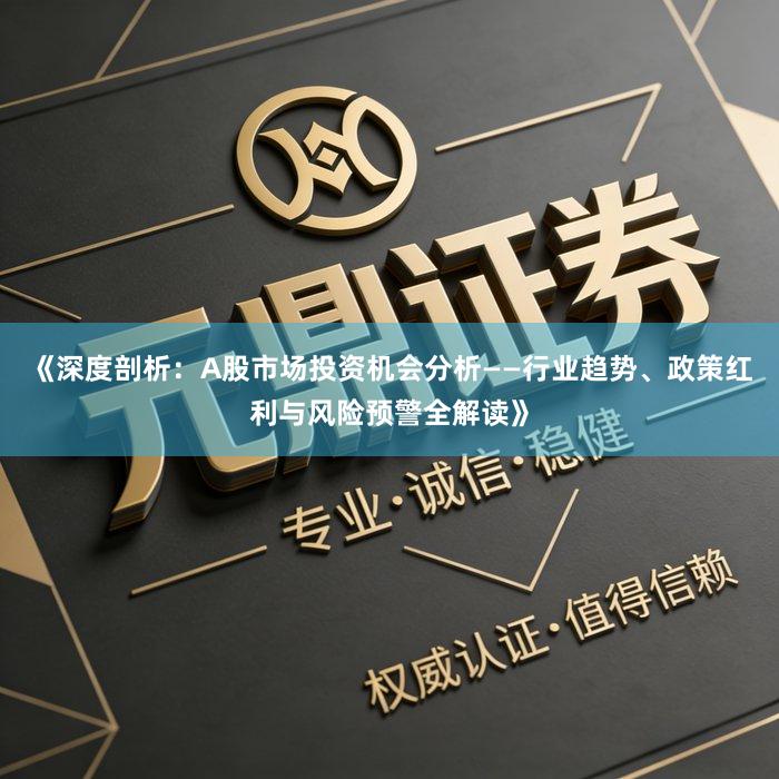 《深度剖析：A股市场投资机会分析——行业趋势、政策红利与风险预警全解读》