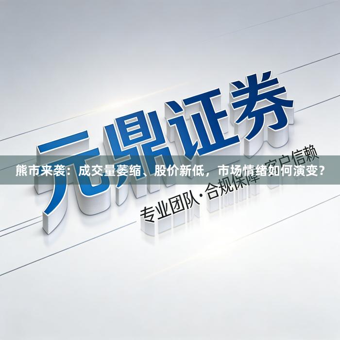 熊市来袭：成交量萎缩、股价新低，市场情绪如何演变？