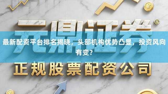 最新配资平台排名揭晓,头部机构优势凸显,投资风向有变?